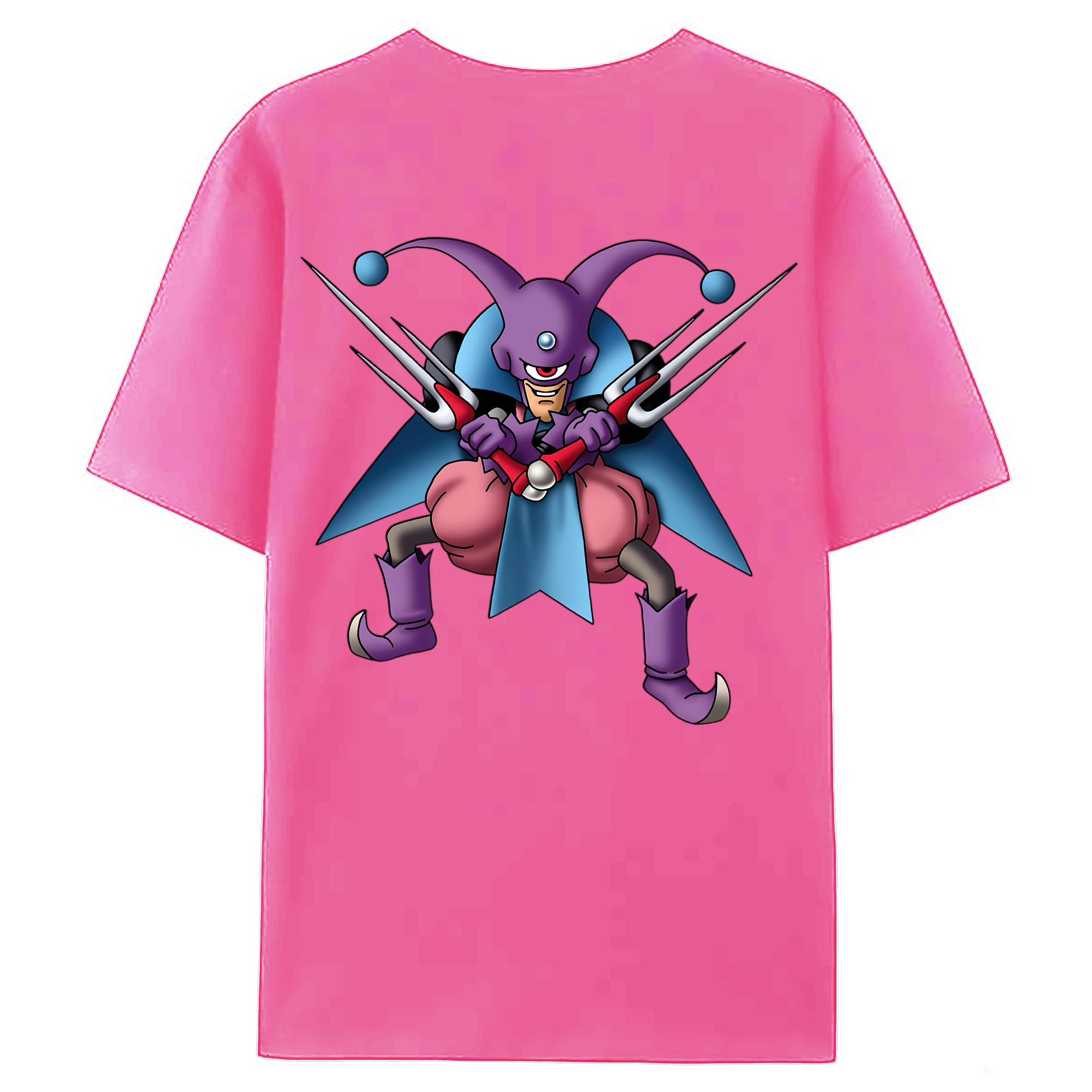 （画像用） ドラゴンクエスト Doragon Kuesuto Dragon Quest レディース半袖Tシャツ(バックプリント)